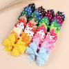 image3 Inch Hair Bows for Baby Girls Oaoleer 40PCS Back to School Pinwheel Bows Grosgrain Ribbon Toddler Bows Clips Hair Barrettes Accessories for Girls 40PCS Ball Hair BowsMulticolor