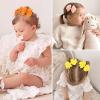 image3 Inch Hair Bows for Baby Girls Oaoleer 40PCS Back to School Pinwheel Bows Grosgrain Ribbon Toddler Bows Clips Hair Barrettes Accessories for Girls 40PCS Ball Hair Bows3inch60pcs Bows