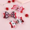 image3Pcs Valentine Bows Clips Mothers Day Hair Bows Gift Pink Bowknot Love Heart Pattern Headwear Hairpin Alligator Clips Bows for Girls Toddlers Kids Womens Valentines Hair Bows  1Valentines Hair Bows  7