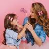 image3Pcs Valentine Bows Clips Mothers Day Hair Bows Gift Pink Bowknot Love Heart Pattern Headwear Hairpin Alligator Clips Bows for Girls Toddlers Kids Womens Valentines Hair Bows  1Valentines Hair Bows  11
