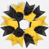 image6PCS 8quot Large Cheer Hair Bows Ponytail Holder Rhinestones Cheerleader Bows with Elastic Band Hair Tie Handmade for Cheerleading Teen Girls College Sports WhiteRedBlackYellow