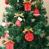 imageOAOLEER 12 Pack Christmas Tree Ornaments Set  Acrylic Christmas Ornaments Snowman Santa Crafts with Party Hanging Decorations