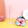 imageOAOLEER 2Pcs Scrunchie Holder StandClear Jewelry Organizer for Teen Girl Women Gifts The Perfect Scrunchy Display Organizer1pcs clear holder