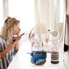 imageOAOLEER 2Pcs Scrunchie Holder StandClear Jewelry Organizer for Teen Girl Women Gifts The Perfect Scrunchy Display Organizer2pcs scrunchies holder