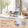 imageOAOLEER 2Pcs Scrunchie Holder StandClear Jewelry Organizer for Teen Girl Women Gifts The Perfect Scrunchy Display Organizerclear holder with box