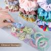 imageOAOLEER 2Pcs Scrunchie Holder StandClear Jewelry Organizer for Teen Girl Women Gifts The Perfect Scrunchy Display Organizerclear holder with box