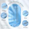imageOAOLEER Acrylic Necklace Holder Stand Rotating Jewelry Organizer Display Tree Hanger Rack with 36 Hooks for Necklaces Chain Pendant Bracelets Ring Tall 157 In