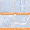 imageOAOLEER Acrylic Rotating Earring Holder Organizer Jewelry Stand Earring Tree 3 Tiers Jewelry Organizer for Women Girls ampamp 210 Holes Earrings Stud Tower Display for Room Decor Vanity