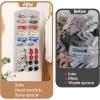 imageOAOLEER Claw Clip Organizer DoubleSided Hair Clip Organizer Storage For Girls Women Hanging Claw Clip Holder Hair Clip Display for Closet Wall Door Room Jewelry Shop BeigeGray