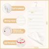 imageOAOLEER Claw Clip Organizer DoubleSided Hair Clip Organizer Storage For Girls Women Hanging Claw Clip Holder Hair Clip Display for Closet Wall Door Room Jewelry Shop BeigeBeige