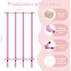 imageOAOLEER Hair Bow Holder Organizer for GirlsHair Clips Headband Organizer Storage Wall Hanging Home Decor for Girls Room 1Pcs White 20Inch1Pcs Pink