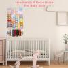 imageOAOLEER Hair Bow Holder Organizer for GirlsHair Clips Headband Organizer Storage Wall Hanging Home Decor for Girls Room 1Pcs White 20Inch1Pcs White 20Inch
