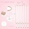 imageOAOLEER Hair Bow Holder Organizer for GirlsHair Clips Headband Organizer Storage Wall Hanging Home Decor for Girls Room 1Pcs White 20Inch1Pcs White 20Inch