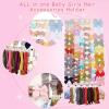 imageOAOLEER Hair Bow Holder Organizer for GirlsHair Clips Headband Organizer Storage Wall Hanging Home Decor for Girls Room 1Pcs White 20Inch1Pcs White 28Inch