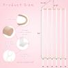 imageOAOLEER Hair Bow Holder Organizer for GirlsHair Clips Headband Organizer Storage Wall Hanging Home Decor for Girls Room 1Pcs White 20Inch1Pcs White 35Inch
