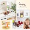 imageOAOLEER Headband Holder Clear Jewelry Organizer for Teen Girl Women Gifts The Perfect Headband Display Organizer Acrylic with DrawerAcrylic Headband Holder