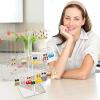 imageOAOLEER Jewelry Holder Jewelry Organizer Stand Display with Acrylic Necklace Holder 3Tier Earring Organizer Tree Bracelet Holder for Studs Rings Bracelet