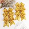 imageOaoleer 12PCS 7quot Large Glitter Cheer Hair Bows Ponytail Holder Elastic Band Handmade for Cheerleading Teen Girls College Sports Glitter Black 12PCSGlitter Gold 12PCS