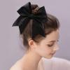 imageOaoleer 12PCS 7quot Large Glitter Cheer Hair Bows Ponytail Holder Elastic Band Handmade for Cheerleading Teen Girls College Sports Glitter Black 12PCSGlitter Colorful Black 6PCS