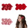image3Pcs Valentine Bows Clips Mothers Day Hair Bows Gift Pink Bowknot Love Heart Pattern Headwear Hairpin Alligator Clips Bows for Girls Toddlers Kids Womens Valentines Hair Bows  1Valentines Hair Bows  9