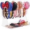 imageOAOLEER Headband Holder Clear Jewelry Organizer for Teen Girl Women Gifts The Perfect Headband Display Organizer Acrylic with DrawerAcrylic with Drawer