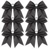 Glitter Colorful Black 6PCS