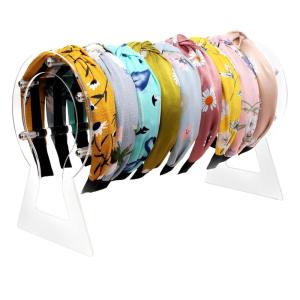 imageOAOLEER Headband Holder Clear Jewelry Organizer for Teen Girl Women Gifts The Perfect Headband Display Organizer Acrylic with DrawerAcrylic Headband Holder
