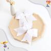 imageOAOLEER 2PCS 8quot Jumbo Cheer Bow Clip with Tails Large Cheerleading Hair Bows for Girls Teen Softball Cheerleader Outfit Uniform RedWhite