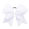 imageOaoleer 21PCS 8quot Large Cheer Bows White Bows Jumbo Cheerleader Bow with Ponytail Holder Elastic Band Handmade for Cheerleading Teen Girls College SportsWhite 21PCS