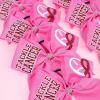 imageOaoleer 7 Inch Breast Cancer Awareness Cheerleader Bow Large Hair Bow With Ponytail Holder Hair Band For Breast Cancer MonthHot Pink