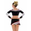 imageOaoleer 12PCS 7quot Large Glitter Cheer Hair Bows Ponytail Holder Elastic Band Handmade for Cheerleading Teen Girls College Sports Sequin Mixedcolor 12PCSGold