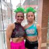 imageOaoleer 12PCS Glitter Cheer Hair Bows for Cheerleading 7inch Large Jumbo Cheer Bow with Ponytail Holder for Teen Girls Softball Cheerleader BlueGreen