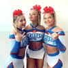 imageOaoleer 12PCS Glitter Cheer Hair Bows for Cheerleading 7inch Large Jumbo Cheer Bow with Ponytail Holder for Teen Girls Softball Cheerleader BlueMulticolor