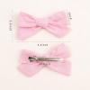 image40Pcs 35Inch Hair Bows Clips for Baby Girls Oaoleer Neutral Linen Pigtail Bows Double Bun Ponytail Bow Hair Barrettes Accessories for Babies Infant Toddlers Kids in PairsToddler Bows 1