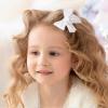 image40Pcs 35Inch Hair Bows Clips for Baby Girls Oaoleer Neutral Linen Pigtail Bows Double Bun Ponytail Bow Hair Barrettes Accessories for Babies Infant Toddlers Kids in PairsTulle Bows
