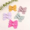 image40Pcs 35Inch Hair Bows Clips for Baby Girls Oaoleer Neutral Linen Pigtail Bows Double Bun Ponytail Bow Hair Barrettes Accessories for Babies Infant Toddlers Kids in PairsToddler Bows 1