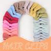 image40Pcs 35Inch Hair Bows Clips for Baby Girls Oaoleer Neutral Linen Pigtail Bows Double Bun Ponytail Bow Hair Barrettes Accessories for Babies Infant Toddlers Kids in PairsToddler Bows 2