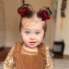 image40Pcs 35Inch Hair Bows Clips for Baby Girls Oaoleer Neutral Linen Pigtail Bows Double Bun Ponytail Bow Hair Barrettes Accessories for Babies Infant Toddlers Kids in PairsVelvet Bows