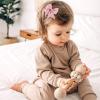 imageOAOLEER 2inch Baby Hair Clips 24 Pieces12 Pairs Fully Lined Baby Bows Hair Pins for Baby Girls Infants Toddlers 12 Colors in Pairs Style CStyle A48pcs