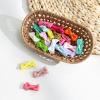 imageOAOLEER 2inch Baby Hair Clips 24 Pieces12 Pairs Fully Lined Baby Bows Hair Pins for Baby Girls Infants Toddlers 12 Colors in Pairs Style CStyle B48pcs