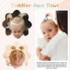 imageOAOLEER 2inch Baby Hair Clips 24 Pieces12 Pairs Fully Lined Baby Bows Hair Pins for Baby Girls Infants Toddlers 12 Colors in Pairs Style CStyle B48pcs