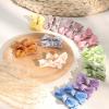 imageOAOLEER 2inch Baby Hair Clips 24 Pieces12 Pairs Fully Lined Baby Bows Hair Pins for Baby Girls Infants Toddlers 12 Colors in Pairs Style CStyle C24pcs
