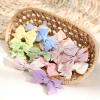 imageOAOLEER 2inch Baby Hair Clips 24 Pieces12 Pairs Fully Lined Baby Bows Hair Pins for Baby Girls Infants Toddlers 12 Colors in Pairs Style CStyle D24pcs