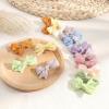 imageOAOLEER 2inch Baby Hair Clips 24 Pieces12 Pairs Fully Lined Baby Bows Hair Pins for Baby Girls Infants Toddlers 12 Colors in Pairs Style CStyle D24pcs