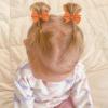 imageOAOLEER 2inch Baby Hair Clips 24 Pieces12 Pairs Fully Lined Baby Bows Hair Pins for Baby Girls Infants Toddlers 12 Colors in Pairs Style CStyle D24pcs