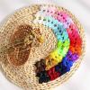 imageOAOLEER 2inch Baby Hair Clips 24 Pieces12 Pairs Fully Lined Baby Bows Hair Pins for Baby Girls Infants Toddlers 12 Colors in Pairs Style CStyle D48pcs
