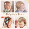 imageOAOLEER 2inch Baby Hair Clips 24 Pieces12 Pairs Fully Lined Baby Bows Hair Pins for Baby Girls Infants Toddlers 12 Colors in Pairs Style CStyle F24pcs