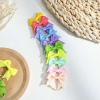 imageOAOLEER 40PCS 2 Inches Baby Hair Ties Toddler Hair Ties with Bows Elastic Ponytail Holders Mini Small For Baby Girls InfantsBaby Hair TiesB