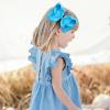 imageOaoleer 20PCS 8 Inch Hair Bows for Girls Grosgrain Ribbon Toddler Hair Accessories with Alligator Clips for Toddlers Baby Girls Kids Teens in Pairs6 Inch StyleD