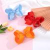 imageOaoleer 20PCS 8 Inch Hair Bows for Girls Grosgrain Ribbon Toddler Hair Accessories with Alligator Clips for Toddlers Baby Girls Kids Teens in Pairs6 Inch StyleD